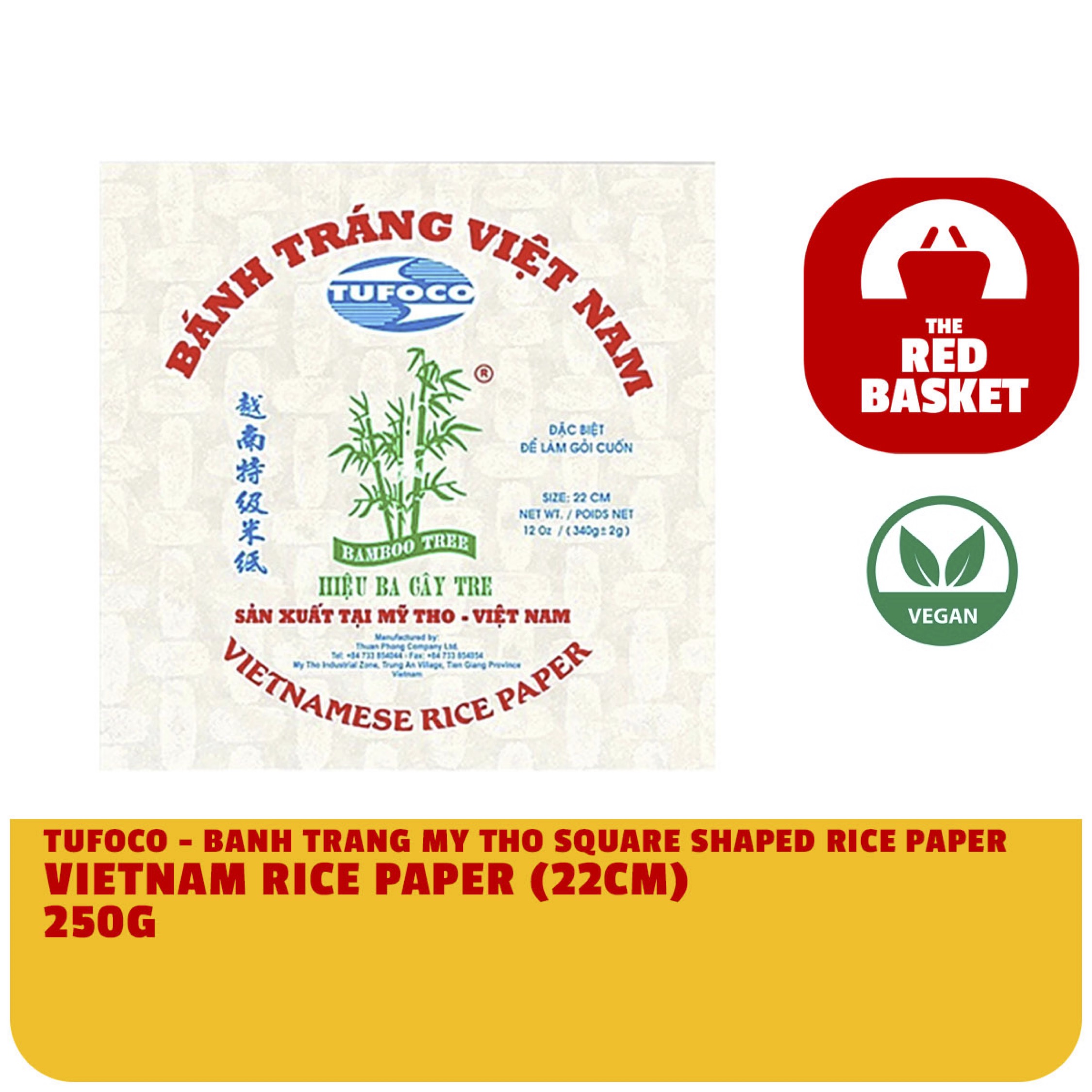 TUFOCO My Tho Square Rice Paper - Vietnam Rice Paper