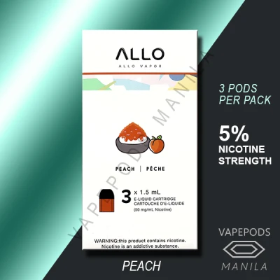 Allo Pods 50mg / 5% Nic Level - 3pcs per pack - For Allo Vape Devices only (4)