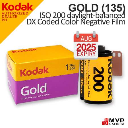 Kodak Gold 200 35mm Color Film with MVP Camera