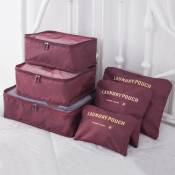 6in1 Sweethouse Clothes Storage Bags - Travel Luggage Organizer