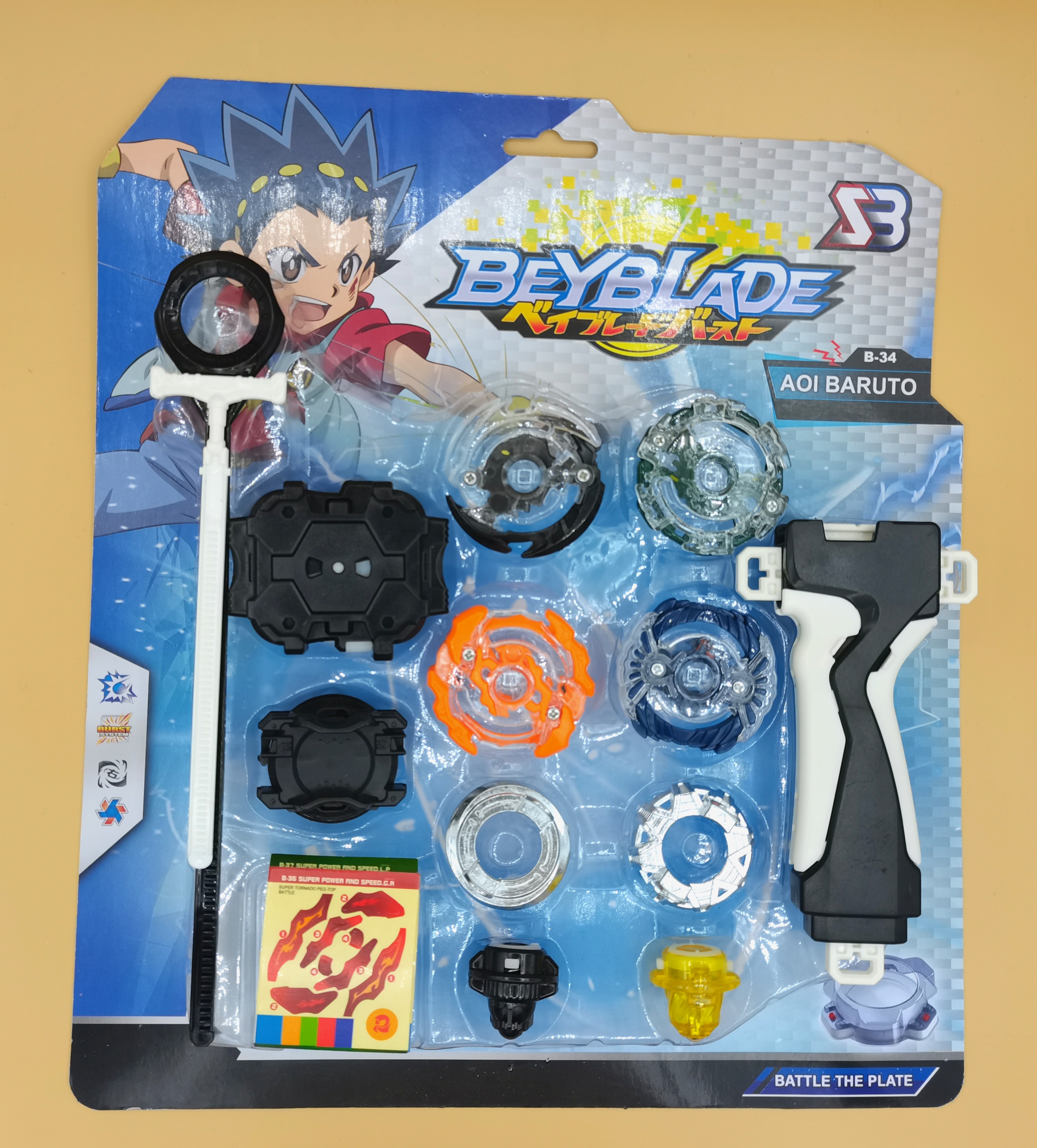 4D Demolition Beyblade Lançador Batalha Beyblade Brinquedos