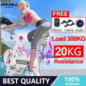 Yeesall Commercial Grade Exercise Bike with 18KG Flywheel