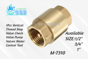 MC HARDWARE Vertical Thread Stop Valve for Water Control