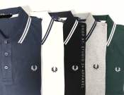 Fred Perry Polo Shirt For Men Regular Fit Ultra Soft Fabric