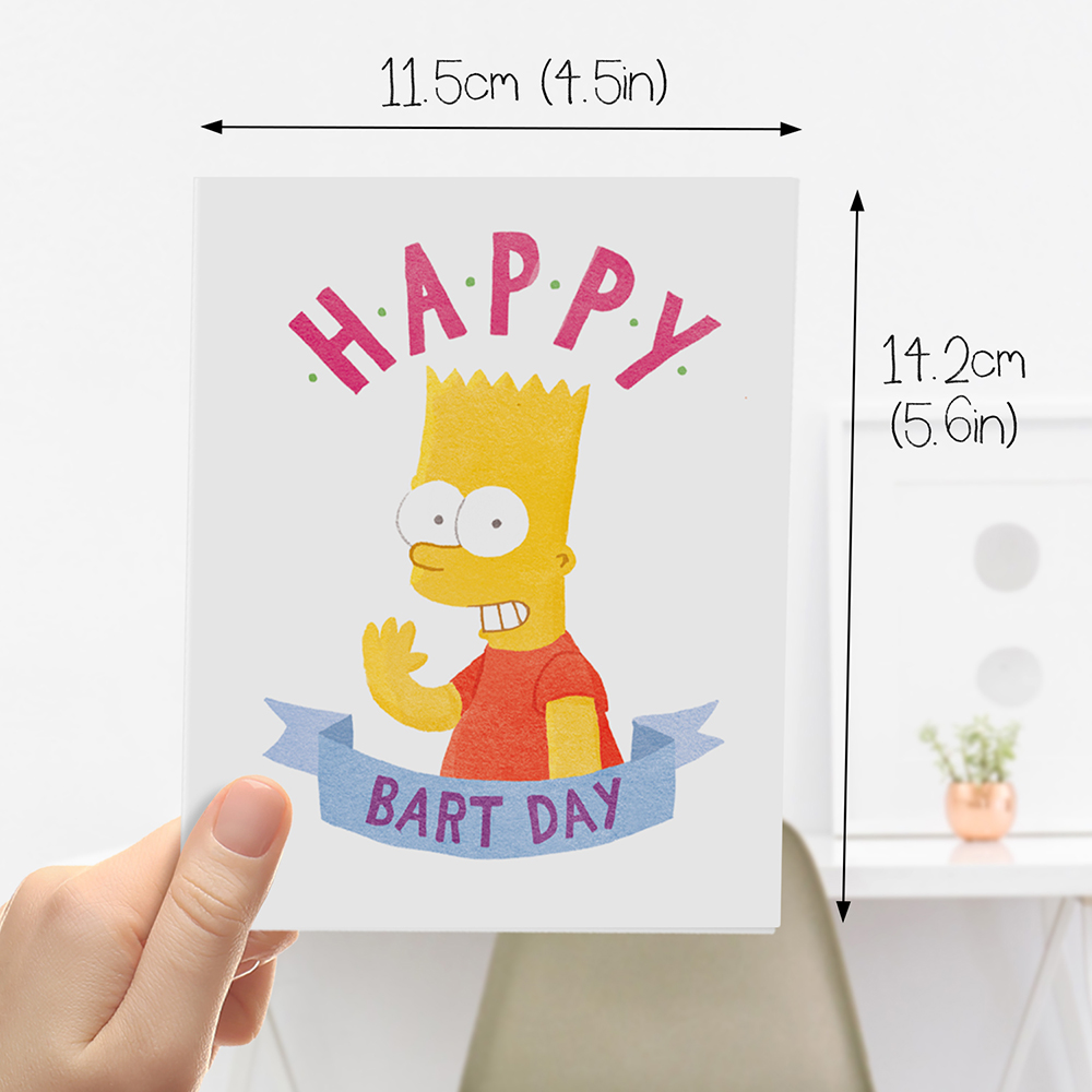 Bart sad | Greeting Card