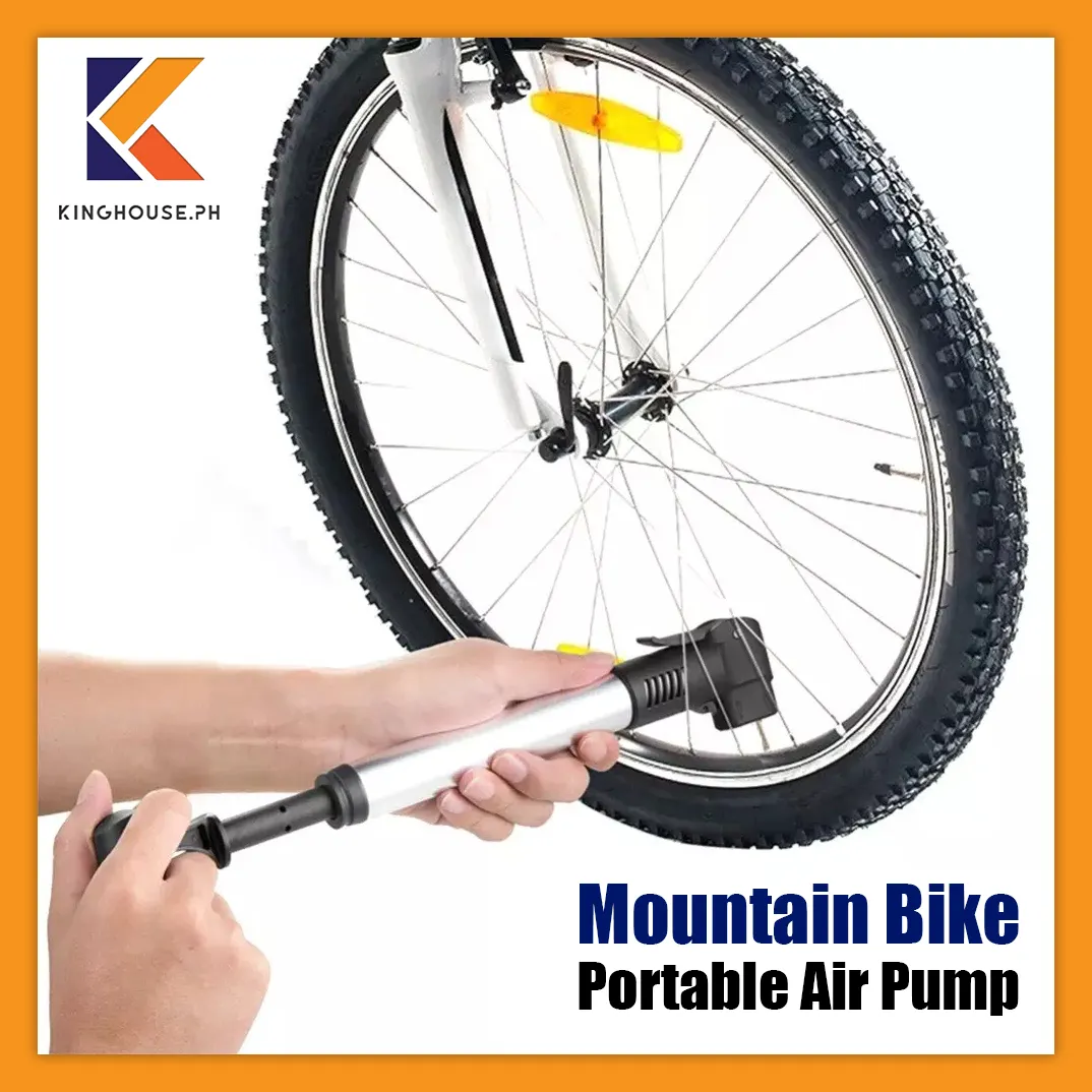 portable bicycle tire pump