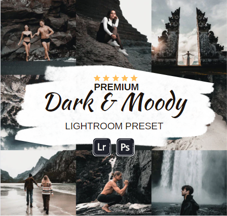 Dark & Moody Premium Lightroom Presets for Mobile and Desktop Presyo 19 Piso*Libreng Shipping