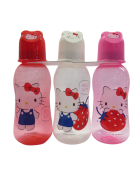 Hello Kitty Baby Bottle with Nipple, 12oz/360ml, 3pcs/pk