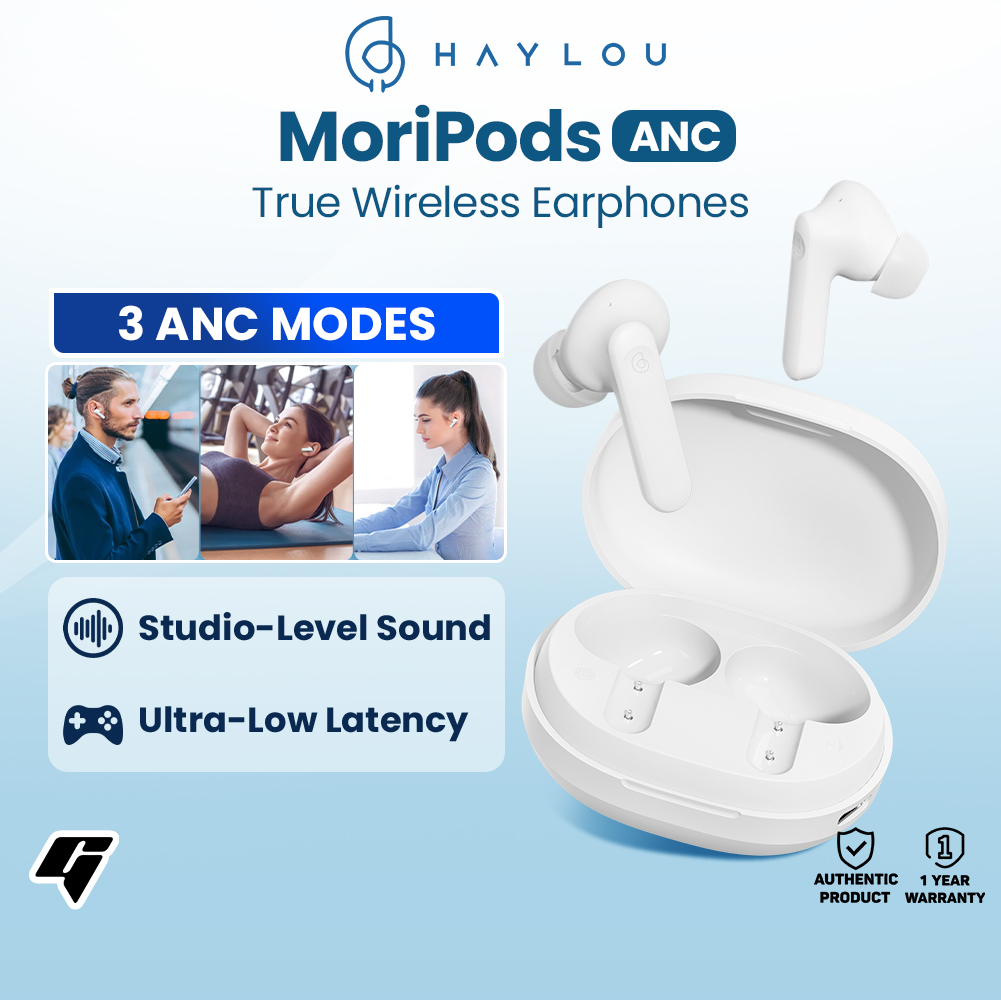Haylou MoriPods ANC Earphones: True Wireless with Active Noise Cancellation