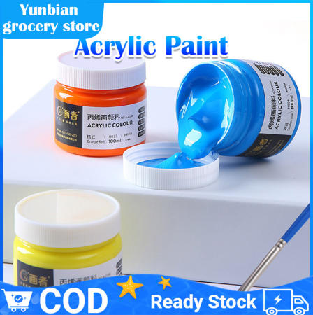 Waterproof Acrylic Paint Set - 24 Colors 