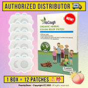 NoCough Organic Herbal Cough Relief Patch - PeachyStars