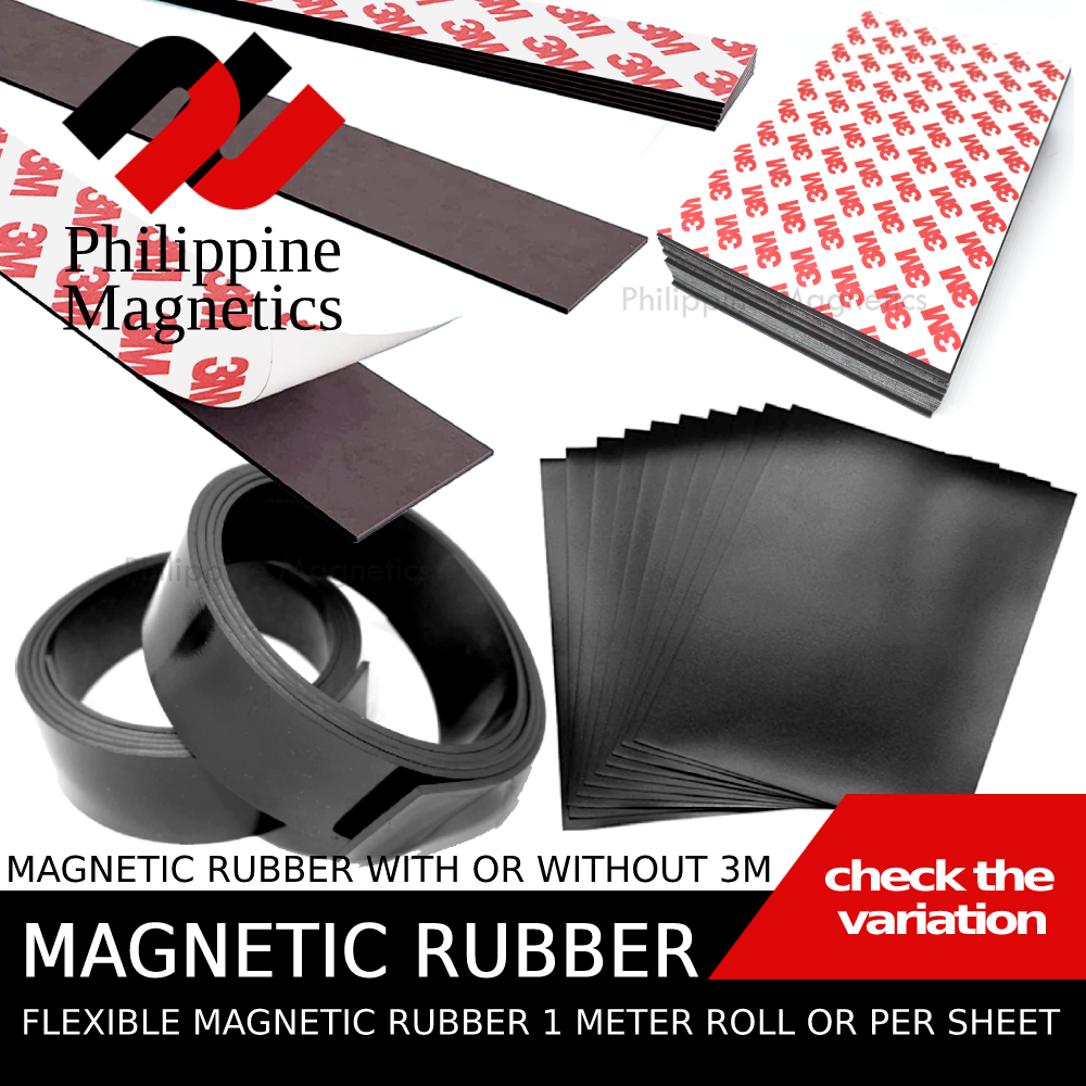 PH Ready Stock】L&C 10 Sheets Magnetic Sheet A4 ordinary Flexible Rubber  Magnet stickers with Adhesive & Non-adhesive for Science Project, Rubber  Magnets, Module School Supplies
