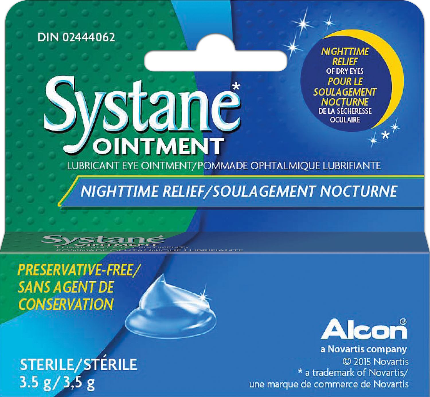 Systane Nighttime Relief Eye Ointment for Dry Eyes