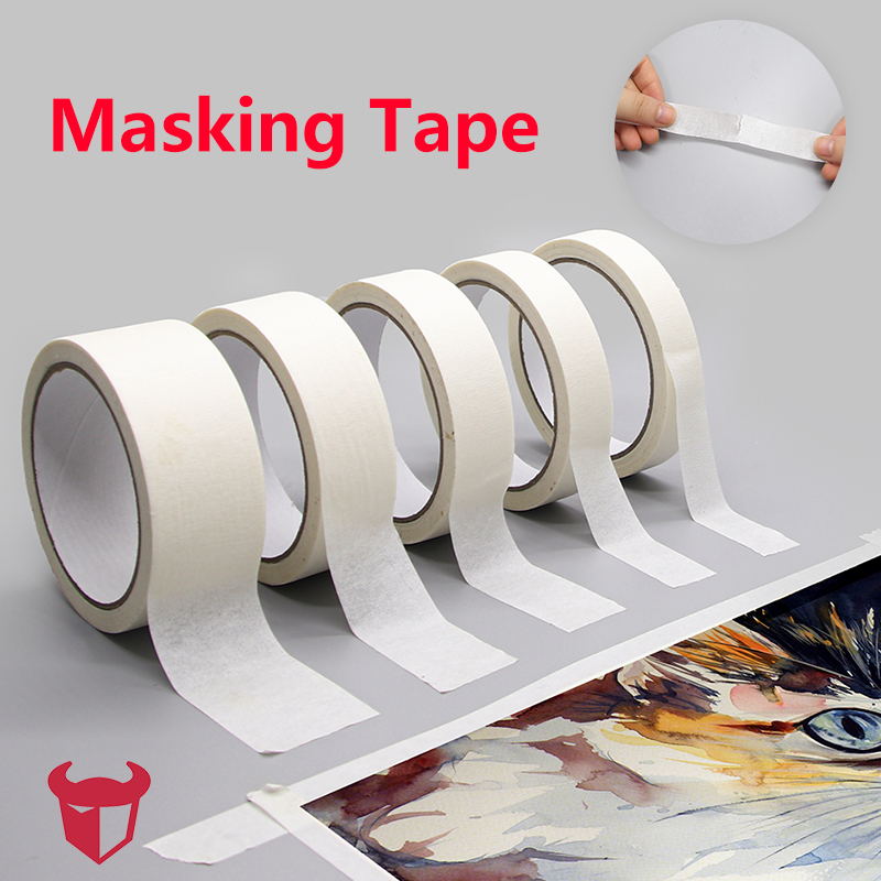 Painters Tape 50m x 0.5cm-5cm Masking Washi Easy Release No Trace