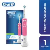 Braun Oral B Vitality Cross Action Limited Edition Rechargeable Toothbrush - D100.413.1CA