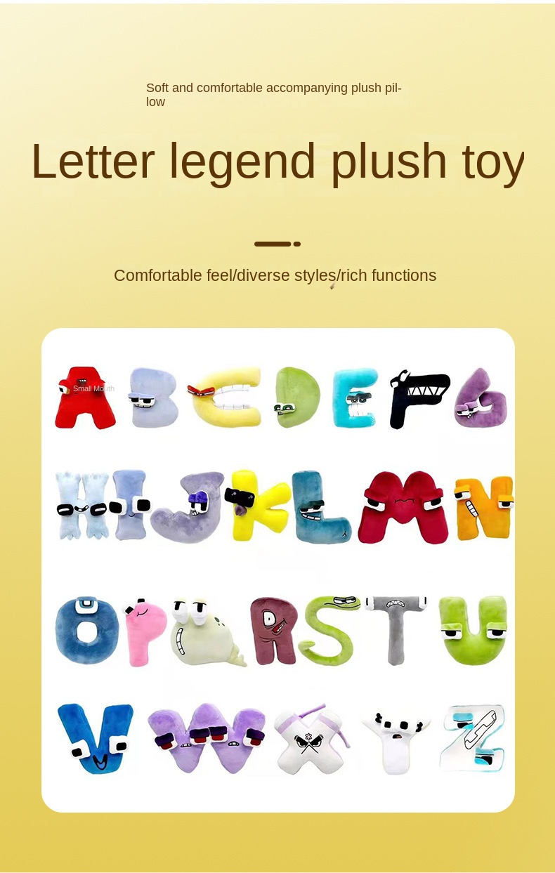 market hot alphabet lore letter legend