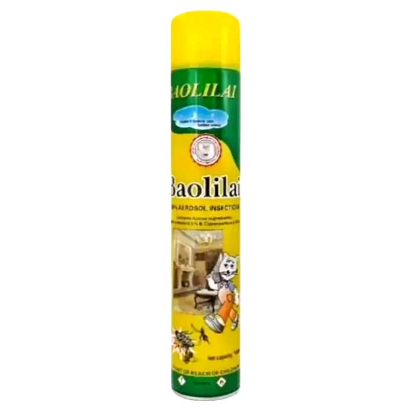 Baolilai Mosquito Killer 750ML Lemon Insecticide Aerosol Insect Spray - Image 3