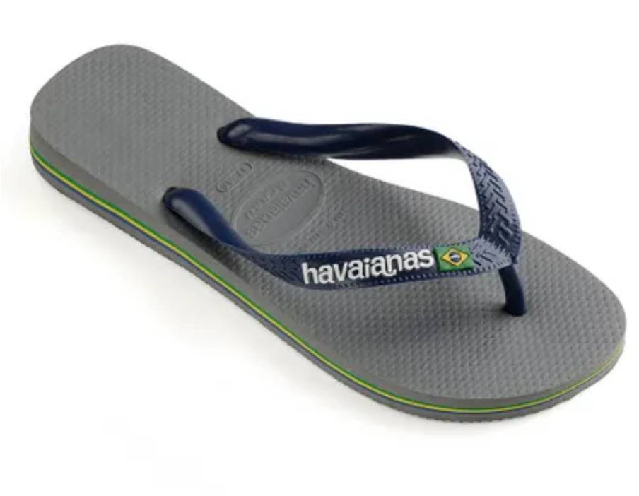havaianas brasil logo navy blue