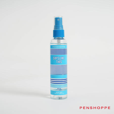 Penshoppe Blue Woody Oriental Citrus Body Mist for Men