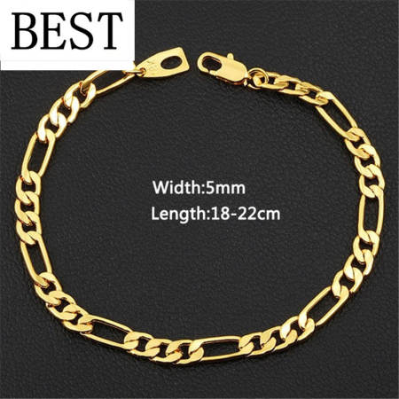 18k Saudi Gold Men's Bracelet - COD PAWNABLE