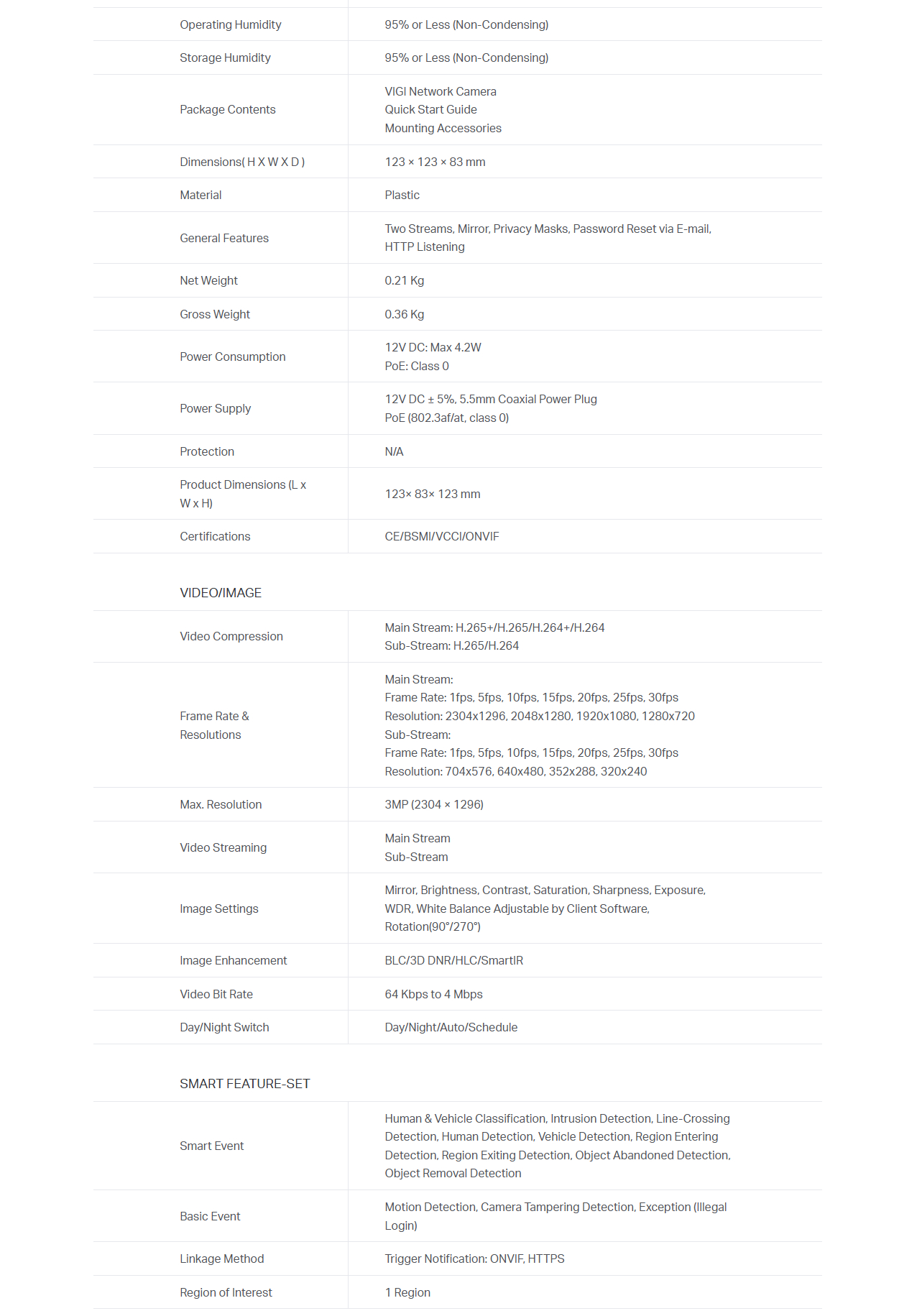 TP-Link VIGI C430 Full Color 3 Megapixel 4MM Lens Turret Network Secur ...