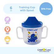 Child Care Training Cup With Spout And Handles Solid