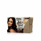 iColor Plus Ash Splash Ash Brown Hair Kit with Freebies