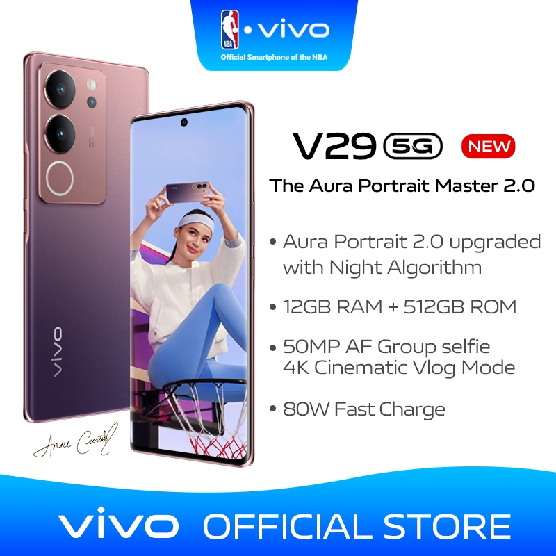 vivo v29 5g phone 12GB RAM 512GB ROM mobile phone 50MP AF Group selfie 4K Cinematic Vlog Mode smartphone 80W Fast Charge 120Hz Refresh Rate 3D Curve POLED Screen gaming phone Qualcomm Snapdragon 778G Android 13 OS mobiles phones vivo