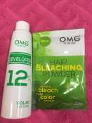 Omg bleaching powder and developer set