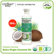 Coconut King Pemium Organic Extra Virgin Coconut Oil 250ml