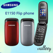 Samsung E1150 Flip Phone with Dual Sim - 3G GSM