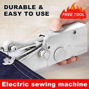 Portable Mini Electric Sewing Machine for Beginners - Free Kit