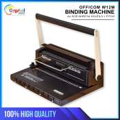 Officom Wire Binding Machine - A4 Double Loop, 140 Sheets