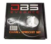 DBS FURY CHAIN SPROCKET SET HIGH QUALITY FOR MOTORCYCLE