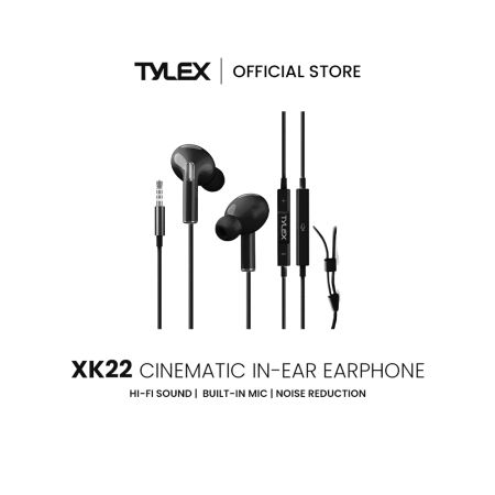 TYLEX XK22 Premium In-Ear Wired Earphones with Remote & Mic