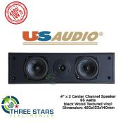 Us Audio Center Channel Speakers 65 watts