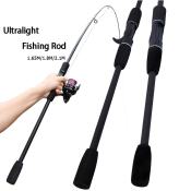 Ultralight Spinning Fishing Rod Outdoor Sports, 2 Section, 1.8M