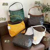 Gaoy Packs goyard New Handbag Dog Teeth Bag tote Shopping Bag Commuter Zipper Crossbody Tote *