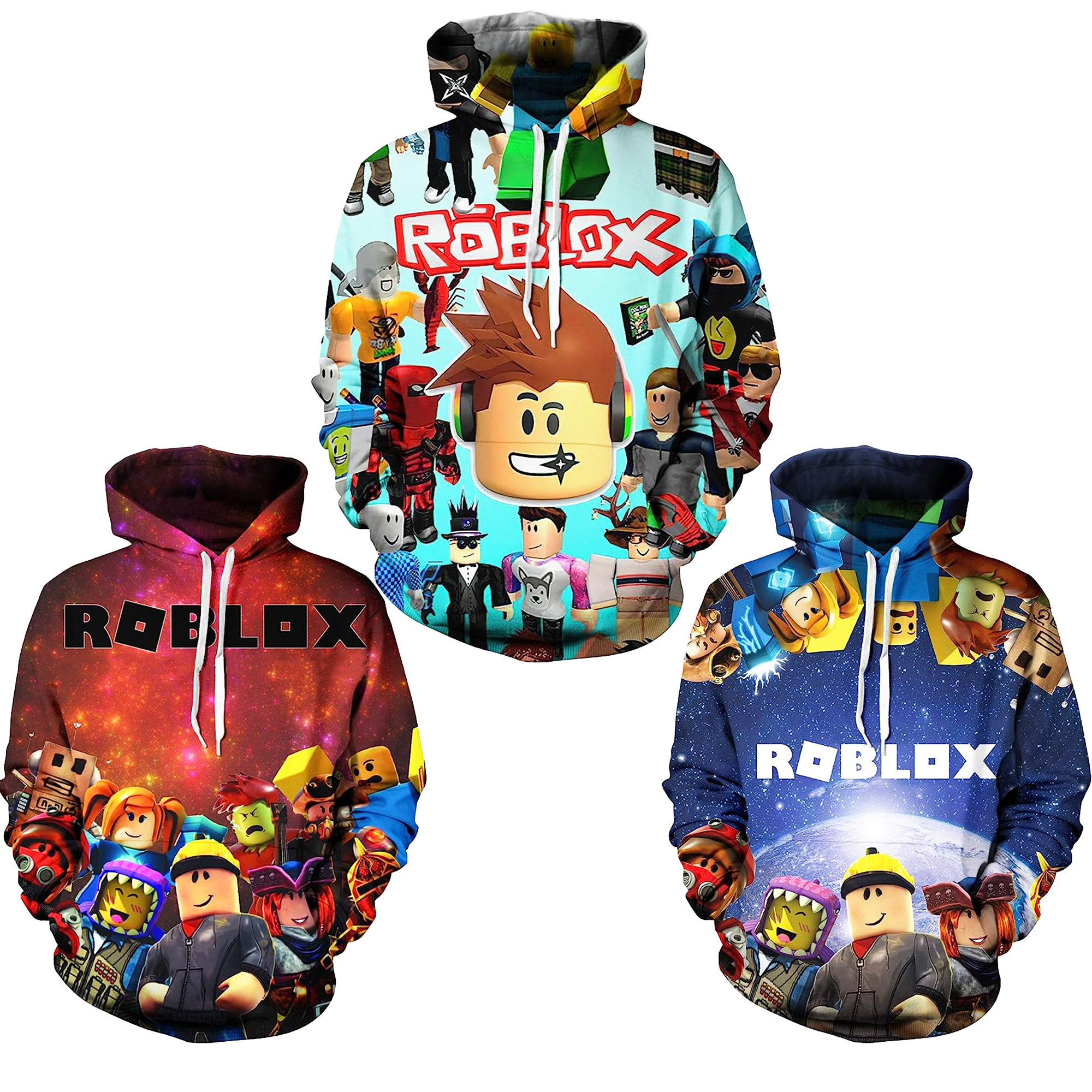 Children's terno jersey T-shirt sweatshirt Clothify Roblox T-shirt for Kids  Game Cartoon Printed Shirts 17005