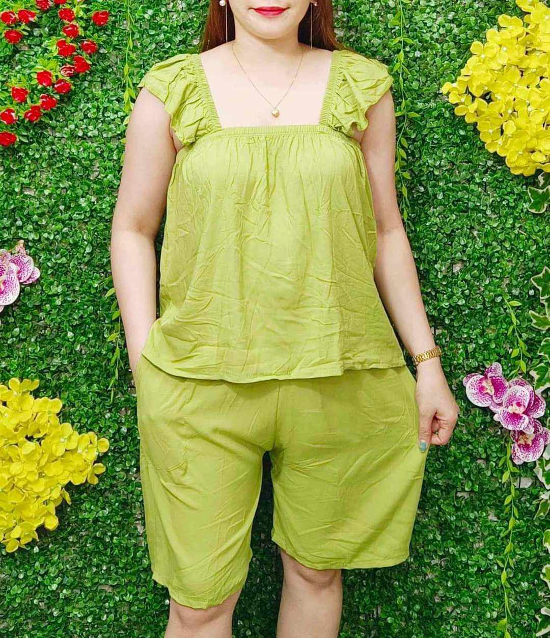 CHALLIS PLAIN TERNO RAFFLES SHORT UP TO 3XL - Image 3