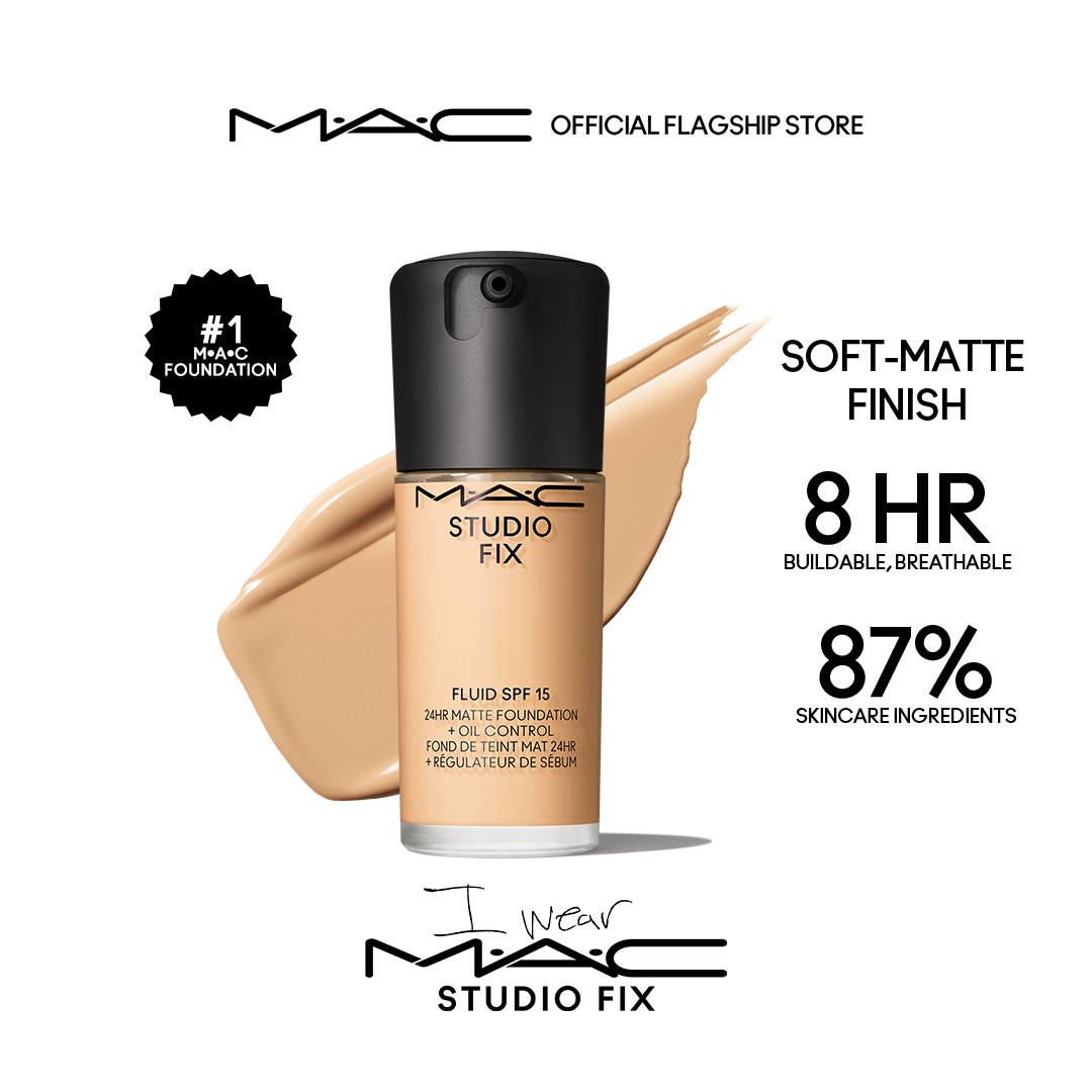 Discount on M·A·C  shoes - SKU: 【30% OFF】MAC Studio Fix Fluid SPF 15 30ml x 2 • best seller Tiktok trending liquid foundation for so