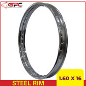 GPC 1.60 X 16 Motorcycle Steel Rim