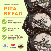 Almond Cauliflower Keto Pita - Hearty Bread 