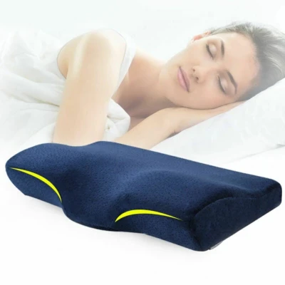 OutFlety Soft Memory Foam Pillow Contour Pillow Sleep Pillow Cervical Neck Support Head Care Pillow (2)