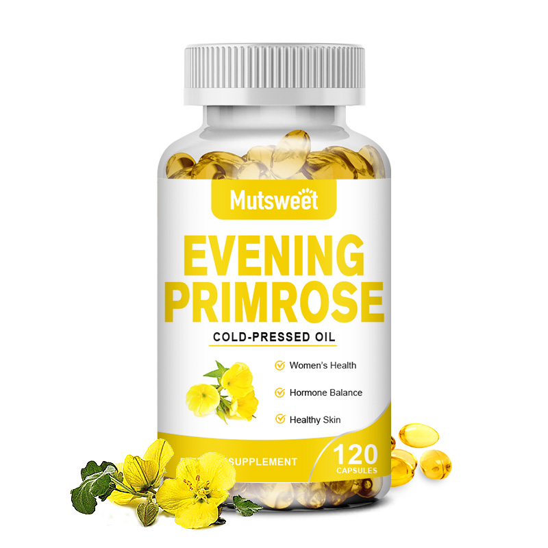 Evening Primrose Capsules 1300mg from Cold Pressed Oil for Women s Health