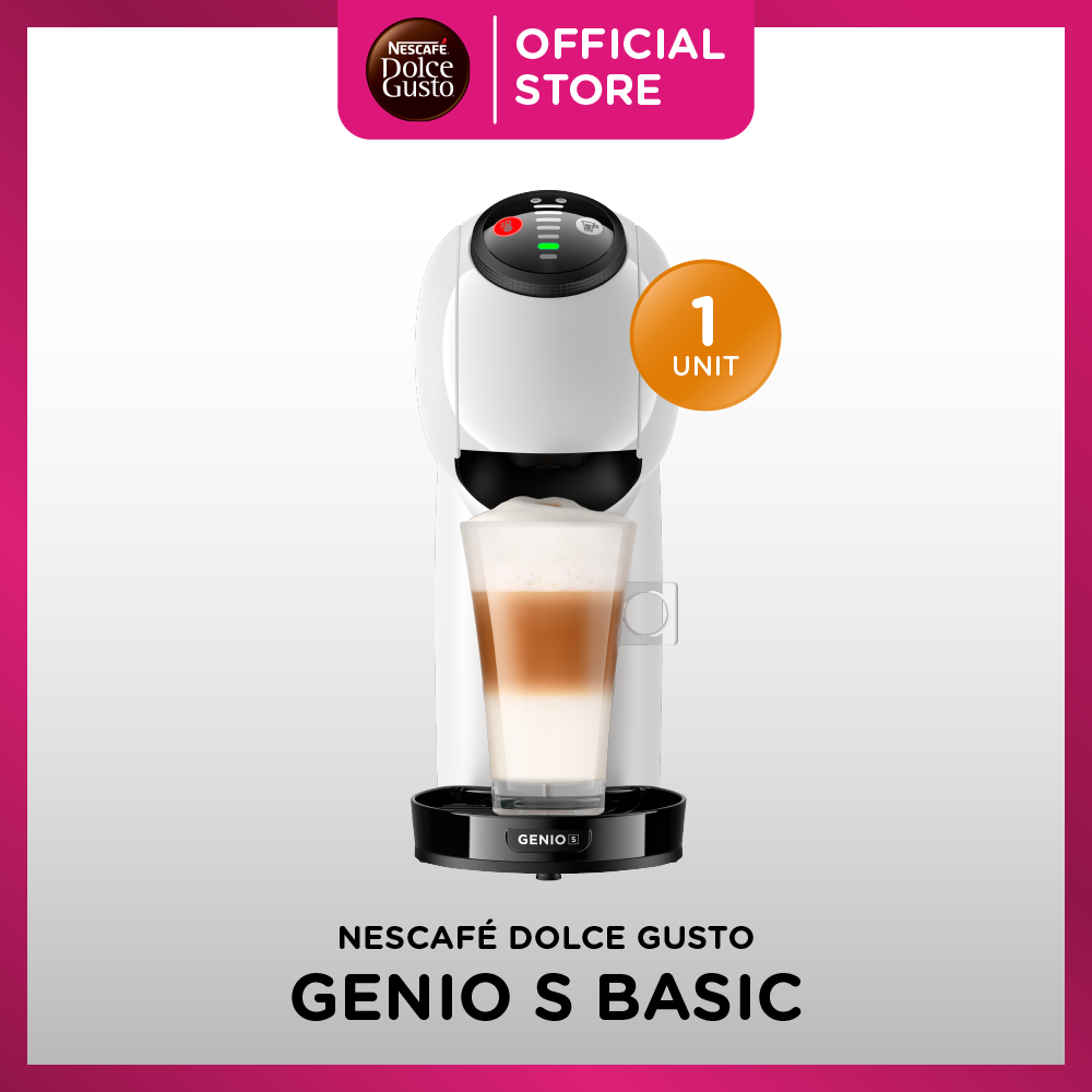 Nescafé Dolce Gusto GENIO S BASIC Nescafe Dolce Gusto Genio S Basic 15Bar 1300W 0.8L LED Large White