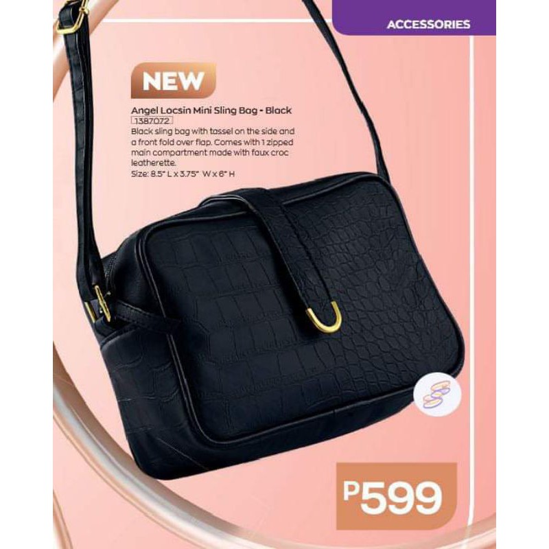 angel locsin avon bag