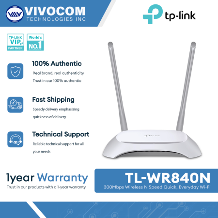 TP-Link TL-WR840N 300mbps Wireless Router