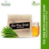 Organic Tea Tree and Honey Soap for Acne Treatment
