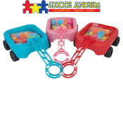 Luxxe Angels Building Blocks Wagon | Choose your Color